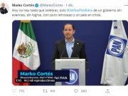 «El país no tiene nada que festejar»: Marko Cortés sobre primeros 3 años de gobierno de AMLO