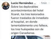 Reportan balacera en hotel Xcaret de Playa del Carmen: hay un muerto y dos lesionados