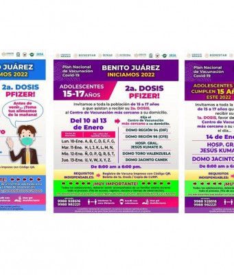 Inició jornada de vacunación a jóvenes y adolescentes