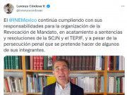 «Es grave que un presidente haya tratado de criminalizar el derecho a disentir»: Lorenzo Córdoba
