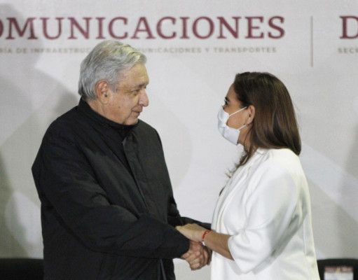 OBRAS ESTRATÉGICAS | AMLO se mostró muy cerca de Mara Lezama para iniciar obras en Cancún