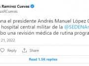 AMLO fue sometido a cateterismo cardiaco luego de revisión rutinaria