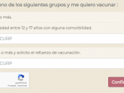 Abren registro de tercera dosis contra Covid-19 para personas de 40 a 59 años de edad