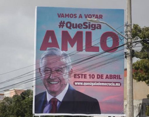 Detecta INE más espectaculares en Q. Roo para promocionar la consulta popular sobre revocación de mandato
