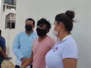 Verifican autoridades de BJ casas de Kusamil denunciadas por vecinos