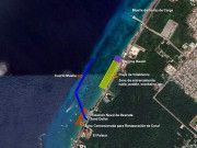 Ordenan suspensión del cuarto muelle en Cozumel por presuntas afectaciones al ecosistema