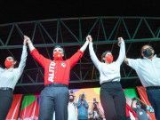 Toma protesta Leslie Hedricks como virtual candidata a la gubernatura del PRI