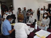 Arranca registro de candidatos a diputados: Deborah Angulo Villanueva fue la primera por el PRI