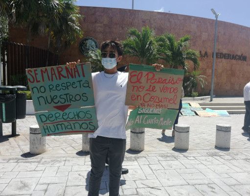 Advierten ciudadanos que cuarto muelle de Cozumel sólo beneficia a una familia dueña de WinJet