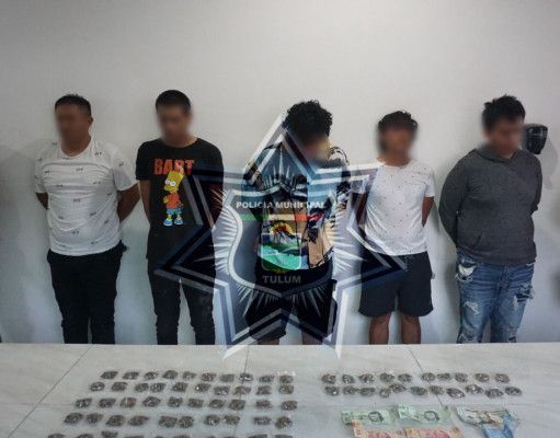 Detienen a 17 presuntos narcos en operativo realizado en Tulum