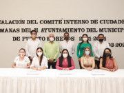 PM | Instalan comité de ciudades hermanas de Puerto Morelos