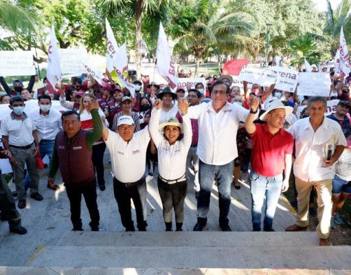 Ricardo Velazco, comprometido para continuar desde el Congreso del Estado el proyecto transformador de la 4T