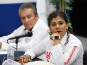 Ante empresarios del Sur, Leslie Hendricks Rubio, planteó su estrategia de desarrollo económico