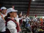 Somos una gran familia que lleva el mensaje de la 4T casa por casa: Mara