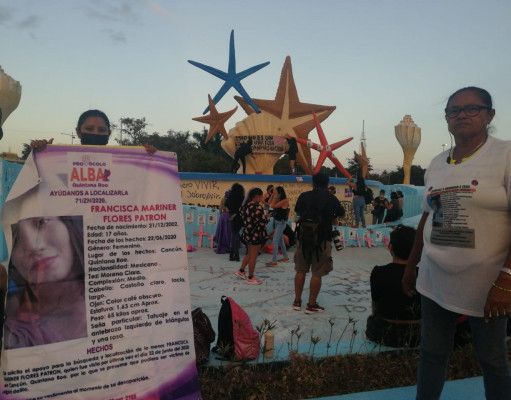 Se une Quintana Roo a convocatoria nacional por mujeres desaparecidas