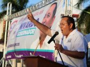 En Solidaridad, Nivardo Mena promete seguridad pública y programas sociales