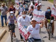 «Sigamos siendo protagonistas del cambio verdadero», exhorta Mara a habitantes de Lázaro Cárdenas