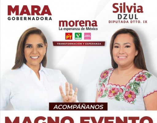 «Con Morena y Mara Lezama, Tulum será el corazón de la Cuarta Transformación en Quintana Roo»: Silvia Dzul