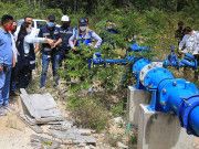 Registra 50% de avance la renovación de la red de agua potable en Puerto Aventuras