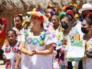 Por un Quintana Roo más unido y próspero; Leslie Hendricks inicia campaña en el corazón de la zona maya