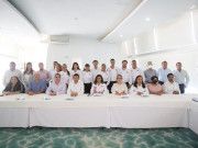 Ante empresarios, Leslie Hendricks presenta su plan de seguridad: Quintana Roo seguro y en paz
