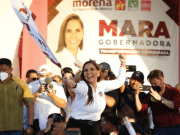 Sucesión | Según Universal, Mara va 24 puntos arriba