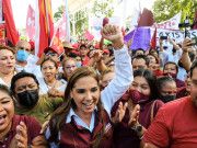 Calificó Mara de corrupto el gobierno de Laura Fernández, «le dio la espalda al pueblo»