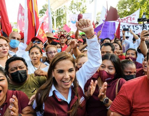 Calificó Mara de corrupto el gobierno de Laura Fernández, «le dio la espalda al pueblo»