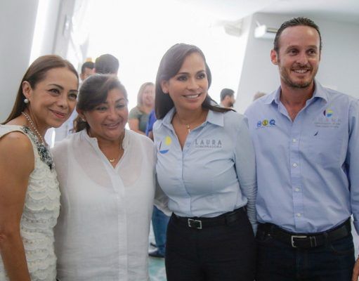 Laura será aliada de empresarios para recuperar la seguridad e inversión