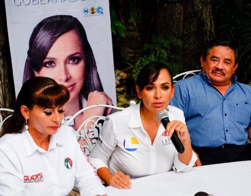 Buscan expulsión de candidata del PRI por apoyar a Laura Fernández