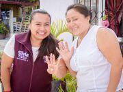Sigue creciendo el número de seguidores de Silvia Dzul en Solidaridad