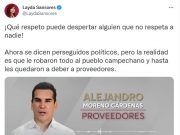 Da a conocer Layda Sansores supuestos nuevos audios de Alito Moreno