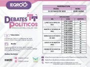 Hasta el 20 de mayo continuarán los debates para los aspirantes a diputados
