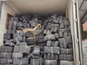 Retiran de Cozumel más de 26 mil kilos de neumáticos