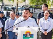 Tulum | Ayuntamiento rinde honores a policías caídos en el cumplimiento de su deber