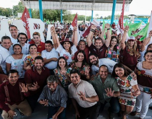 De la mano del pueblo de José María Morelos, haremos brillar la zona maya: Mara Lezama
