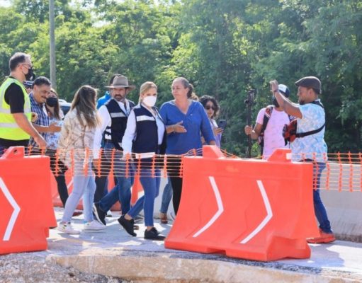 Inician trabajos de rehabilitación del Bulevar Riviera Maya