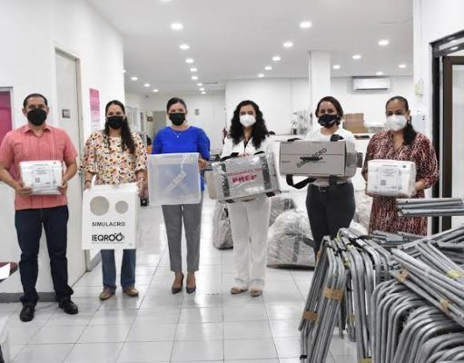 Reporta Ieqroo avance de 82.40 % en la entrega de material electoral