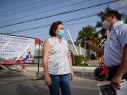 Supervisa Juanita Alonso obras en Cozumel en las que se invierten más de 11 mdp