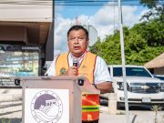 Dio Marciano Dzul banderazo a obras de modernización en avenida Cobá