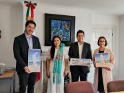 Estrechan lazos de colaboración Puerto Morelos con embajada de México en Reino Unido