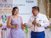 Celebra Marciano Dzul a quinceañeras de Tulum