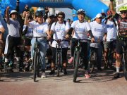Gobierno de Solidaridad e Imoveqroo realizan rodada en Playa del Carmen