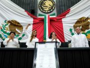 Entrega XVI Legislatura bando solemne a Mara Lezama y la reconoce como gobernadora electa