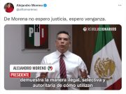 VIDEO | Responde Alito a pedido de desafuero de Fiscalía de Campeche: «De Morena, espero venganza»