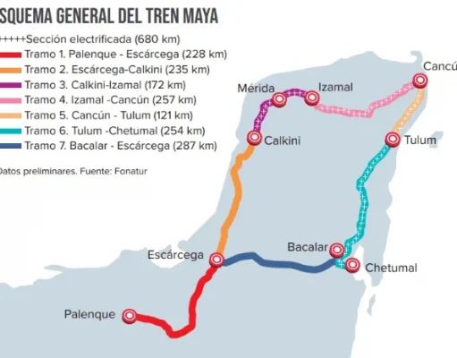Considera Fonatur iniciar próximamente construcción de tramos 6 y 7 del Tren Maya