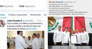 Jaguar Negro | Ricalde y dos twits para la posteridad: Del villano y el gusano a la foto incómoda