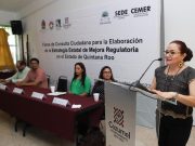 Realizan «Foro de consulta para la estrategia estatal de mejora regulatoria» en Cozumel