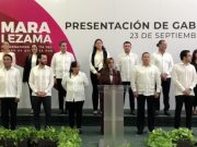 Presentó Mara al gabinete con el que gobernará