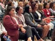 Asiste Blanca Merari a conversatorio encabezado por Claudia Sheinbaum